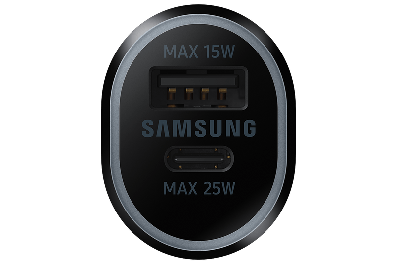 Cargador De Auto Dúo Samsung 25W + 15W Sin Cable